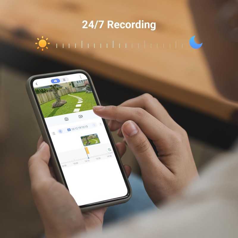 EZVIZ DP2C or 1080P Judas de Porte Camera Surveillance, Visiophone Connecté Interphone Vidéo, Judas Numérique 4.3’’ Écran