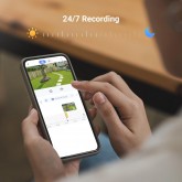 EZVIZ DP2C or 1080P Judas de Porte Camera Surveillance, Visiophone Connecté Interphone Vidéo, Judas Numérique 4.3’’ Écran