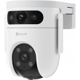 EZVIZ Hikvision H9C Caméra Wi-Fi panoramique et inclinable à double objectif (3 MP + 3 MP) - Appel bidirectionnel - Détection