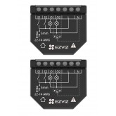 EZVIZ Relais Wi-Fi intelligent CS-T36, contrôle sans fil, surveillance d'énergie, compatible avec Google et Alexa (2 unités)