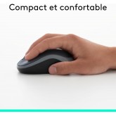 Logitech M185 Souris Sans Fil, 2.4 GHz avec Mini Récepteur USB, Longévité de la Pile 12 Mois, Résolution du Capteur 1000 PPP,