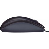 Logitech M90 Souris Filaire USB, Suivi Optique 1000 PPP, Ambidextre, Compatible avec PC/Mac/Portable - Noir