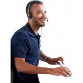 Logitech H111 Casque Filaire, Ecouteurs Stéréo avec Micro Anti-Parasite, Jack Audio 3,5mm, PC/Mac/Portable/Smartphone/Tablette -