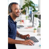 Logitech H111 Casque Filaire, Ecouteurs Stéréo avec Micro Anti-Parasite, Jack Audio 3,5mm, PC/Mac/Portable/Smartphone/Tablette -