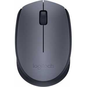 Logitech Souris sans fil M170, 2,4 GHz avec nano-récepteur USB, suivi optique, autonomie de 12 mois, ambidextre,