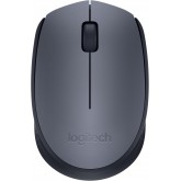 Logitech Souris sans fil M170, 2,4 GHz avec nano-récepteur USB, suivi optique, autonomie de 12 mois, ambidextre,