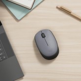 Logitech Souris sans fil M170, 2,4 GHz avec nano-récepteur USB, suivi optique, autonomie de 12 mois, ambidextre,