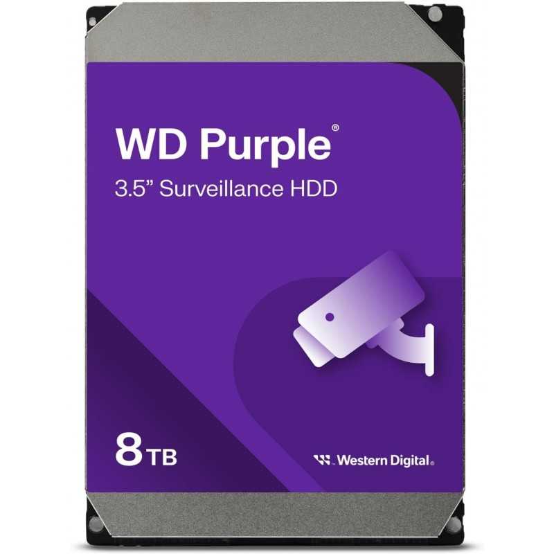WD Purple 2 To Disque dur Interne 3.5" dédié Vidéosurveillance AllFrame Technology, 180BT/yr, 64MB Cache, Garantie 3 ans