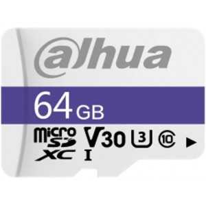 64 Go Micro SD CARD, READ SPEED UP TO 95 Mo/S, WRITE SPEED UP TO 38 Mo/S, SPEED CLASS C10, U3, V30, TBW 40 To (DHI-TF-C100/64GB)