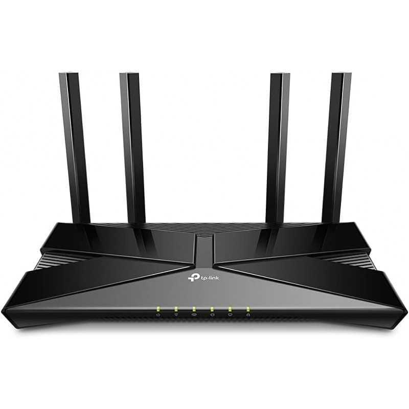 TP-Link Routeur WiFi 6 Archer AX10, bi-bande 1500 Mbps, 4 ports LAN gigabits, 1 port WAN Gigabit, 4 Antennes à haute TP-Link Routeur WiFi 6 Archer AX10, bi-bande 1500 Mbps, 4 ports LAN gigabits, 1 port WAN Gigabit, 4 Antennes à haute