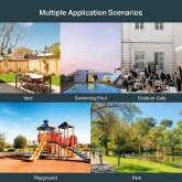 Point d'accès sans fil Gigabit AC1750 Omada TP-Link EAP245 (pack de 5) Solution Wi-Fi professionnelle avec prise en charge du
