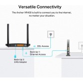 TP-LINK Archer VR300 Modem Routeur sans Fil AC1200 Fibre/VDSL/ADSL , Noir