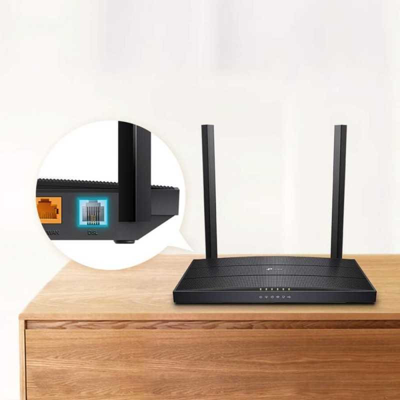TP-LINK ROUTEUR WiFi 2,4 Ghz/5 Ghz +3 antenne ext(ARCHER VR400)*6854