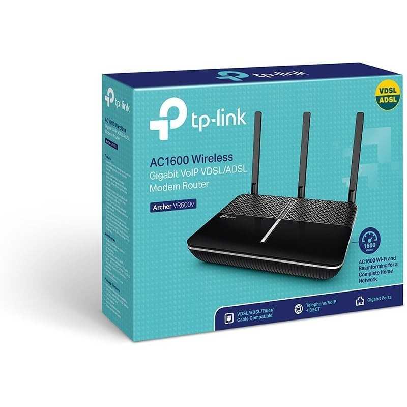 TP-LINK ROUTEUR WiFi 2,4 Ghz/5 Ghz +3 antenne ext(ARCHER VR400)*6854