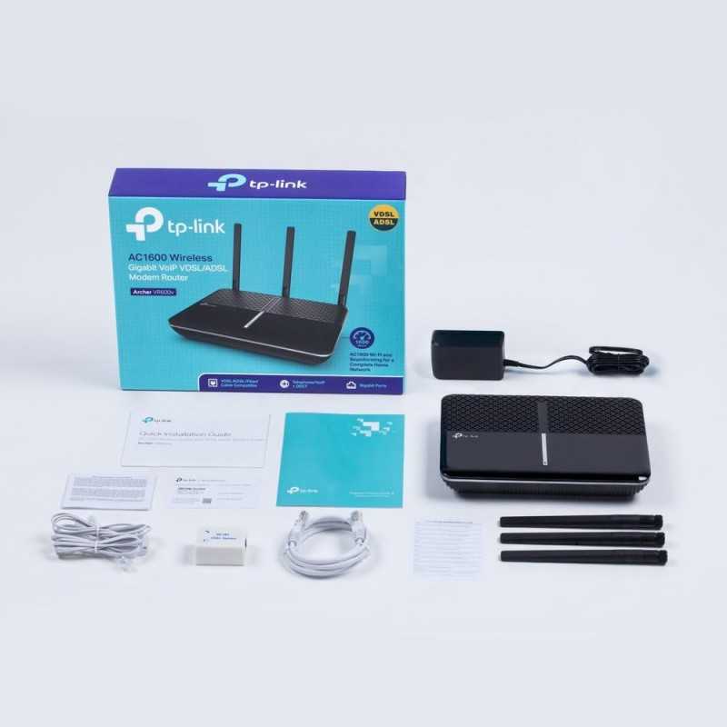 TP-LINK ROUTEUR WiFi 2,4 Ghz/5 Ghz +3 antenne ext(ARCHER VR400)*6854