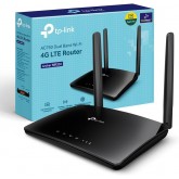 TP-Link Routeur 4G LTE 150Mbps Wifi N 300Mbps TL-MR100, modem 4G, Box 4G, 2 x SMA pour Antenne externe, 2 Ports Ethernet,