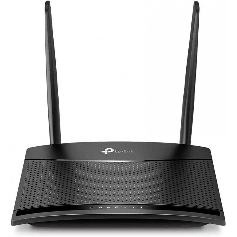 TP-Link Routeur 4G LTE 150Mbps Wifi N 300Mbps TL-MR100, modem 4G, Box 4G, 2 x SMA pour Antenne externe, 2 Ports Ethernet,