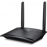 TP-Link Routeur 4G LTE 150Mbps Wifi N 300Mbps TL-MR100, modem 4G, Box 4G, 2 x SMA pour Antenne externe, 2 Ports Ethernet,