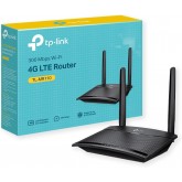TP-Link Routeur 4G LTE 150Mbps Wifi N 300Mbps TL-MR100, modem 4G, Box 4G, 2 x SMA pour Antenne externe, 2 Ports Ethernet,