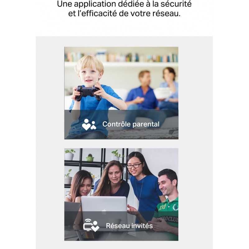 TP-Link Routeur 4G LTE 150Mbps Wifi N 300Mbps TL-MR100, modem 4G, Box 4G, 2 x SMA pour Antenne externe, 2 Ports Ethernet,