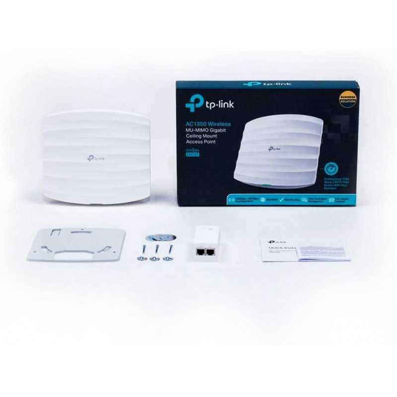 Tp-link EAP225 plafonnier WiFi Dual band AC1350 Gigabit PoE