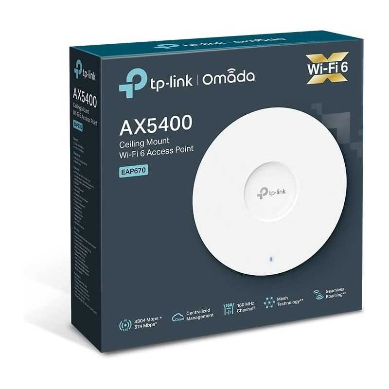 Tp-link EAP225 plafonnier WiFi Dual band AC1350 Gigabit PoE