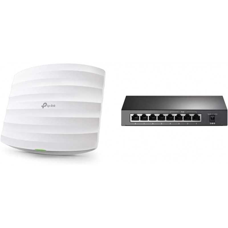 Tp-link EAP225 plafonnier WiFi Dual band AC1350 Gigabit PoE