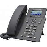 Grandstream GRP2601 - Téléphone IP - Noir - Combiné Filaire - 1 Ligne - LCD - 2.21"