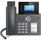 Grandstream Networks GRP2604P téléphone Fixe Noir 3 Lignes LCD