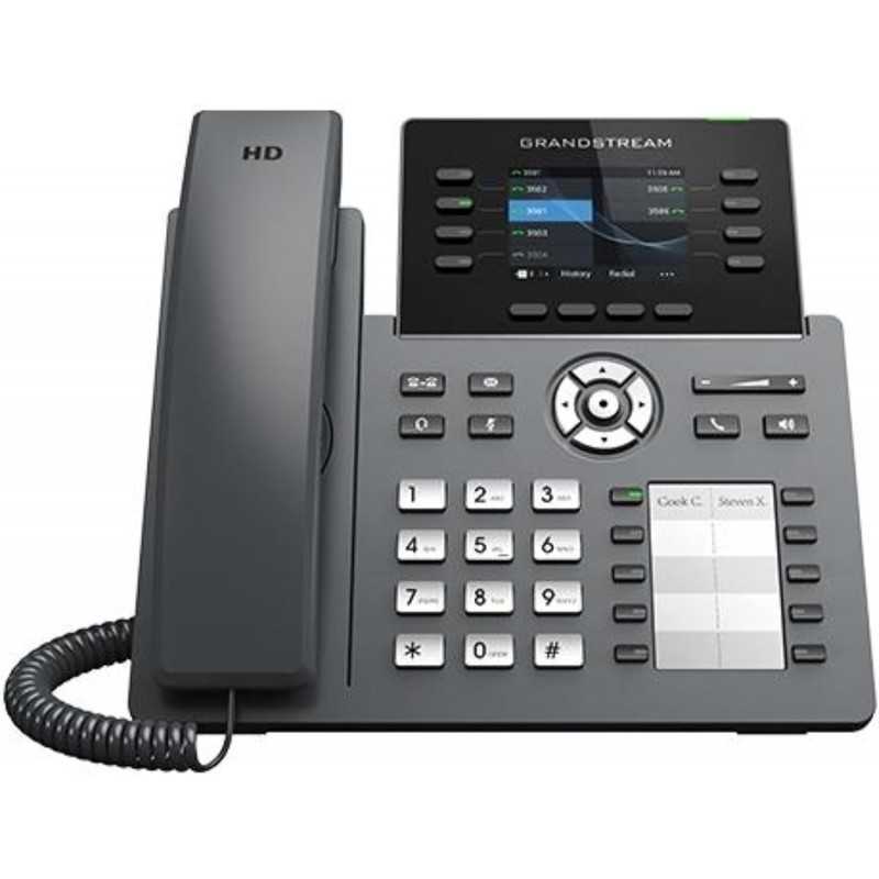 Grandstream Téléphone IP GRP2634 avec bloc d'alimentation Grandstream Téléphone IP GRP2634 avec bloc d'alimentation
