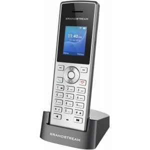 Grandstream Networks WP810 téléphone Fixe Noir, Métallique 2 Lignes TFT WiFi