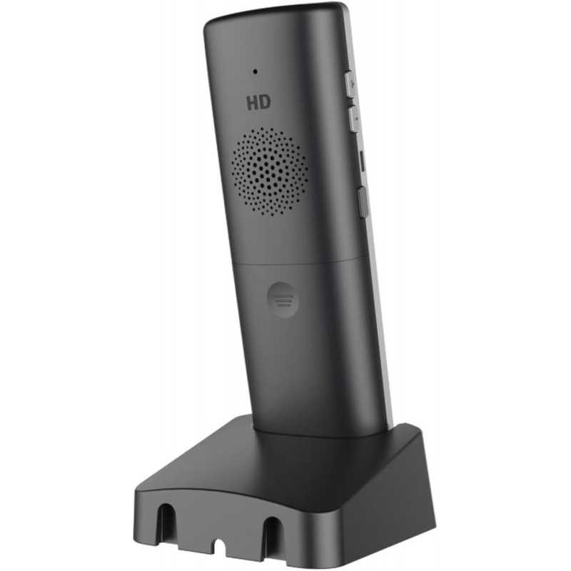 Grandstream Networks WP810 téléphone Fixe Noir, Métallique 2 Lignes TFT WiFi