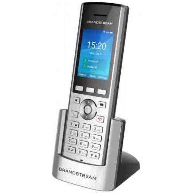 Grandstream Networks WP820 téléphone Fixe Noir, Argent 2 Lignes LCD WiFi Grandstream Networks WP820 téléphone Fixe Noir, Argent 2 Lignes LCD WiFi