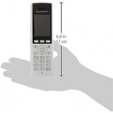 Grandstream Networks WP820 téléphone Fixe Noir, Argent 2 Lignes LCD WiFi