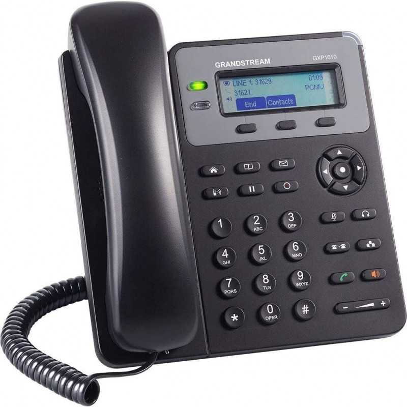 GrandStream GXP1610 Teléfono VoIP Negro GrandStream GXP1610 Teléfono VoIP Negro