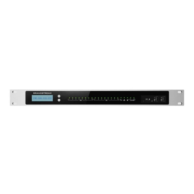Grandstream UCM6308A Audio IP PBX | 8 FXO Ports, 8 FXS Ports | Desktop/Rack-Mount