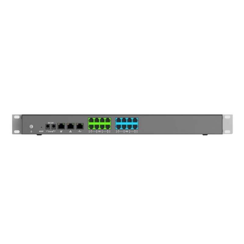Grandstream UCM6308A Audio IP PBX | 8 FXO Ports, 8 FXS Ports | Desktop/Rack-Mount