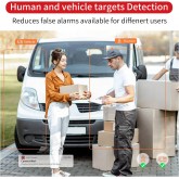 Caméra IP Bullet Hikvision DS-2CD2083G2-I, objectif 2,8 mm, 8 MP, AcuSense, détection de présence/véhicule, PoE, H.265+,