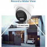 Caméra IP Bullet Hikvision DS-2CD2083G2-I, objectif 2,8 mm, 8 MP, AcuSense, détection de présence/véhicule, PoE, H.265+,