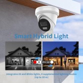 Caméra IP Bullet Hikvision DS-2CD2083G2-I, objectif 2,8 mm, 8 MP, AcuSense, détection de présence/véhicule, PoE, H.265+,