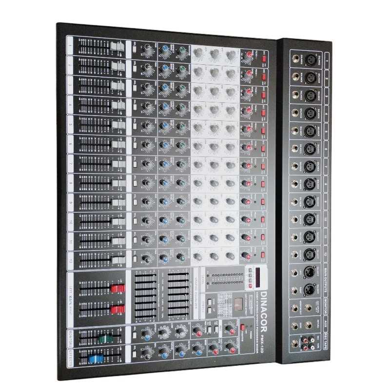 Table Mixage usb professionnel 12 canaux PMX-12D DINACOR Table Mixage usb professionnel 12 canaux PMX-12D DINACOR