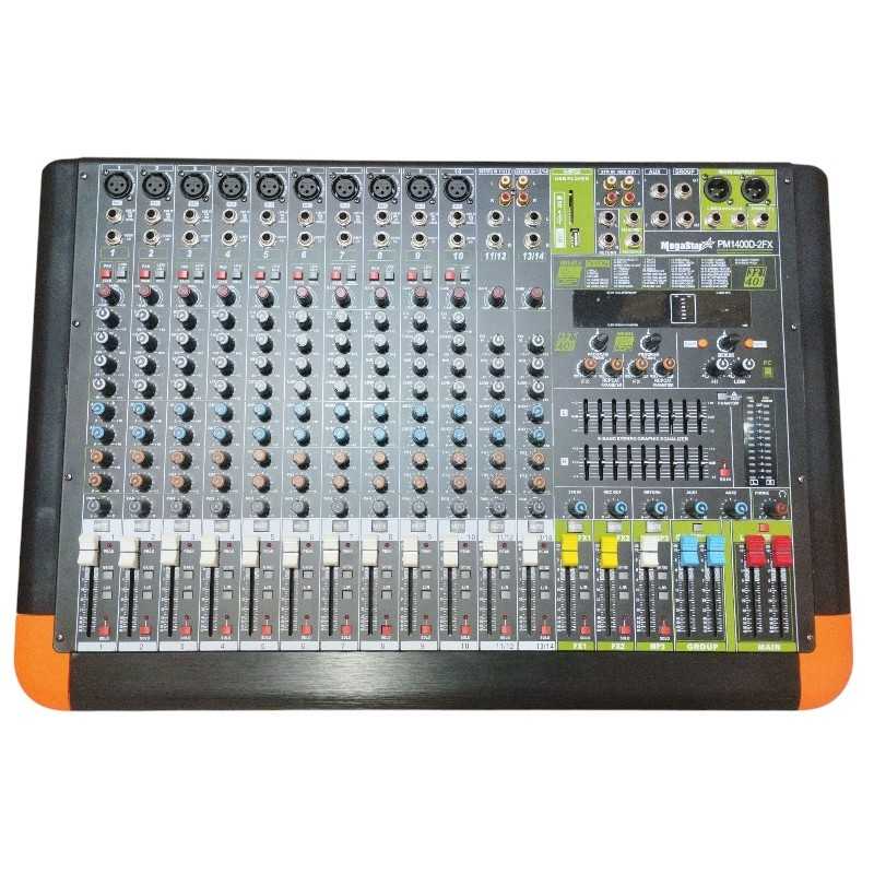 Tous Type et modèles de Table Mixage Amplifiée PM1400D Megastar