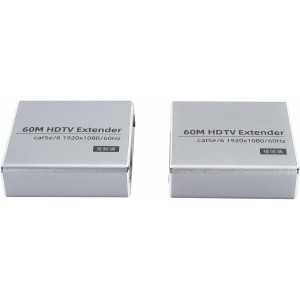 Extension HDTV, Réduction du Bruit 5V 300MA 1920 X 1080 60Hz Extension Ethernet HD 60M pour l'enseignement de la Parole