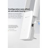 MERCUSYS ME30 TP-Link Répéteur WiFi, Amplificateur Bi-bande WiFi AC1200 Mbps, Extender WiFi, antennes à gain élevé réglables,