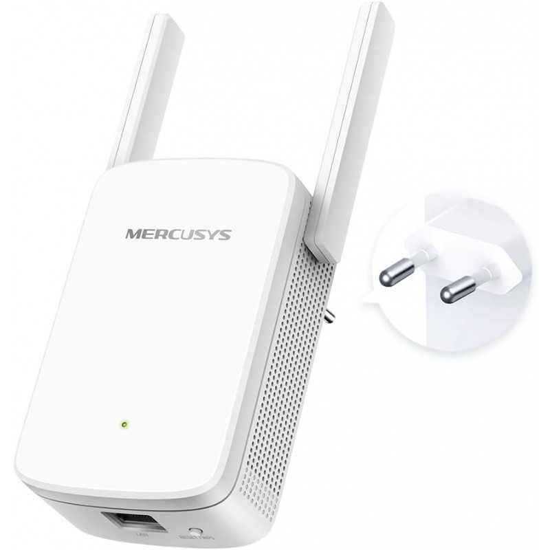 MERCUSYS ME30 TP-Link Répéteur WiFi, Amplificateur Bi-bande WiFi AC1200 Mbps, Extender WiFi, antennes à gain élevé réglables,