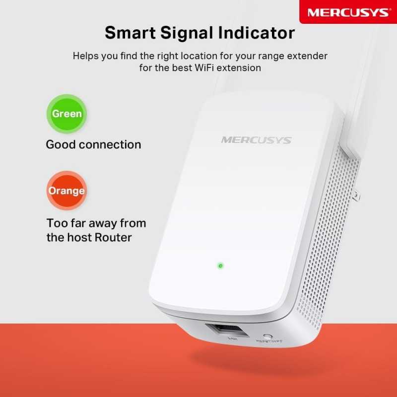 MERCUSYS ME30 TP-Link Répéteur WiFi, Amplificateur Bi-bande WiFi AC1200 Mbps, Extender WiFi, antennes à gain élevé réglables,