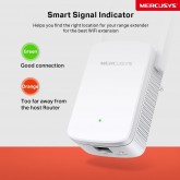 MERCUSYS ME30 TP-Link Répéteur WiFi, Amplificateur Bi-bande WiFi AC1200 Mbps, Extender WiFi, antennes à gain élevé réglables,