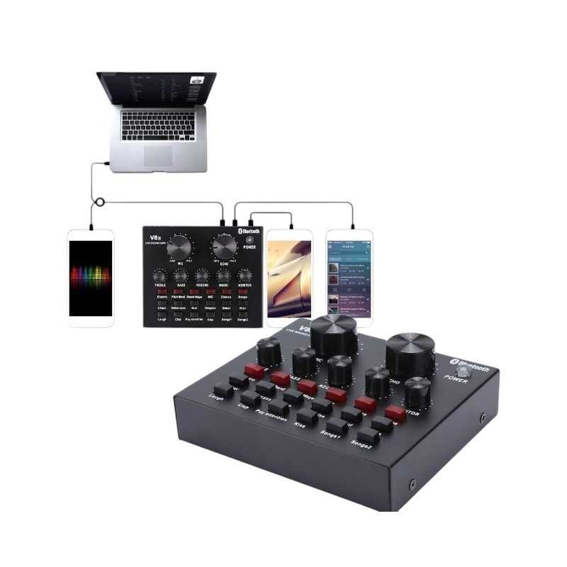Tous Type et modèles de Carte Son V8 Bluetooth ➤ ELECTRO