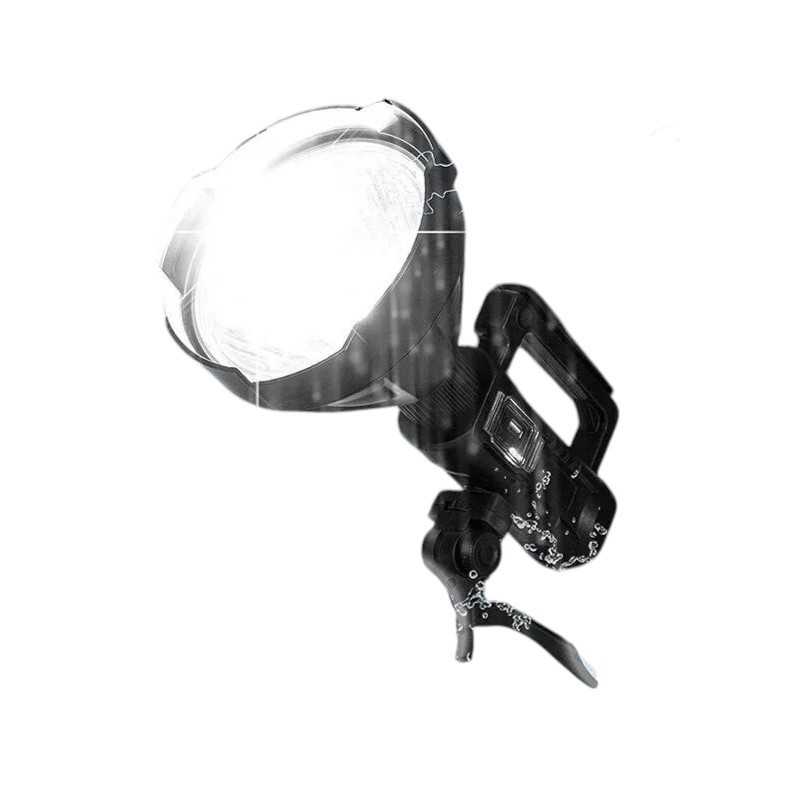 LED Rechargeable Spotlight High Lumens Super Bright Flashlight