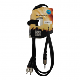 câble connecteur mini jack × rca blindé 1.5m